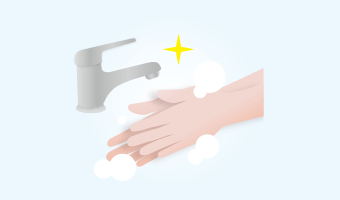 うがい、手洗いの徹底